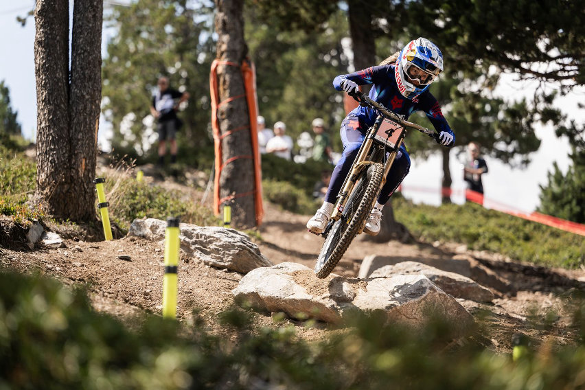 campionati mondiali mtb 2024 - seagrave dh elite women - action