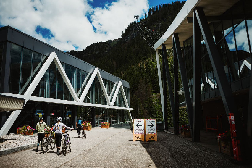 mondiali uci enduro val di fassa 2024 - impianti