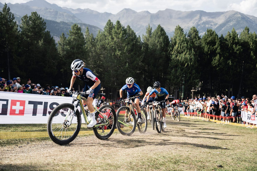 mondiali mtb 2024 - xcc elite women - gara