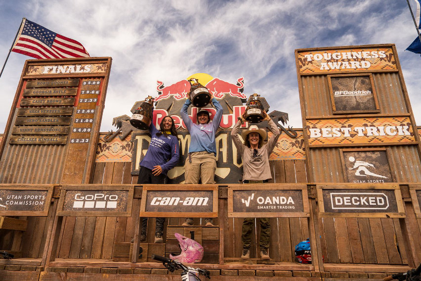 red bull rampage 2024 women - podio