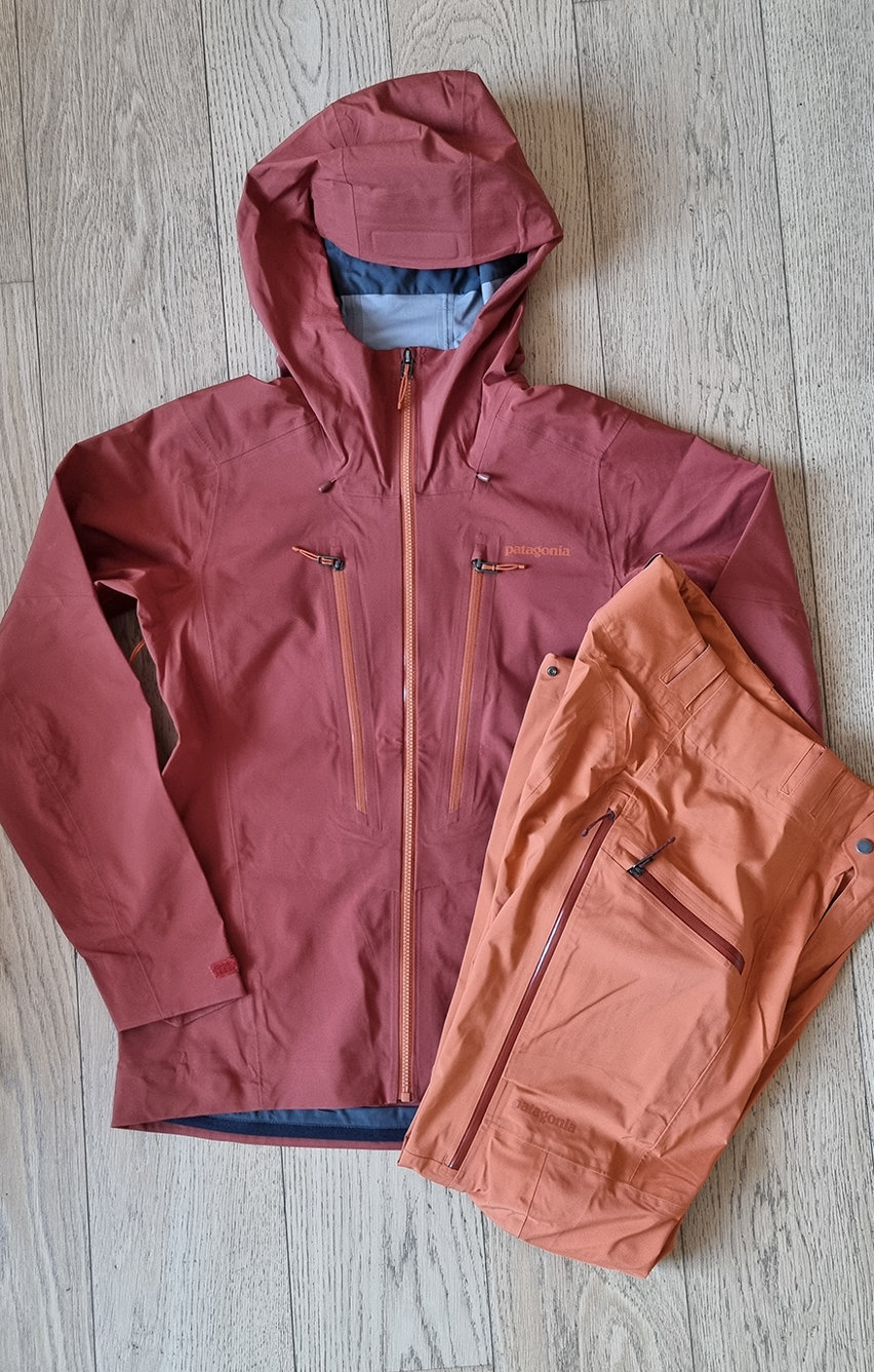 patagonia stormstride jacket and pants