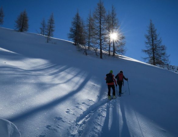 Valle D’Aosta in inverno, lascia la tua traccia fuori dalle piste