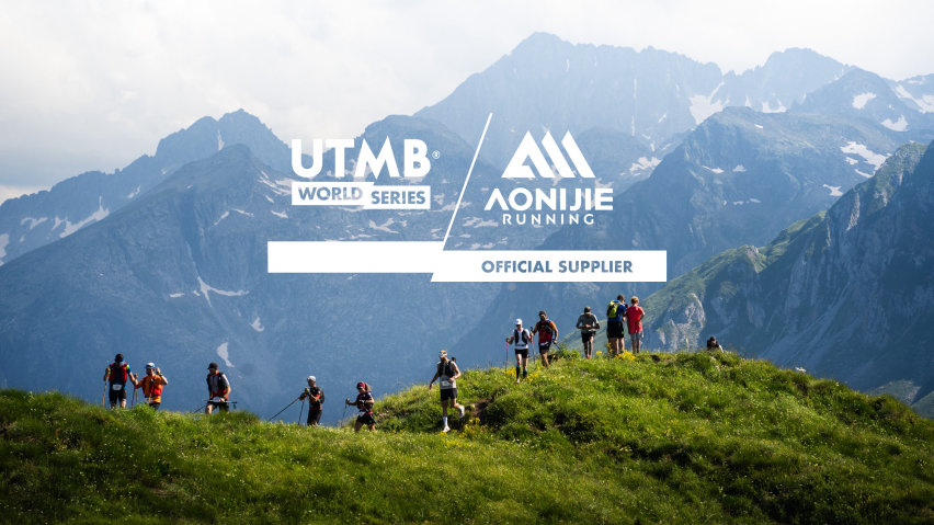 Aonijie e UTMB World Seires insieme per tre anni