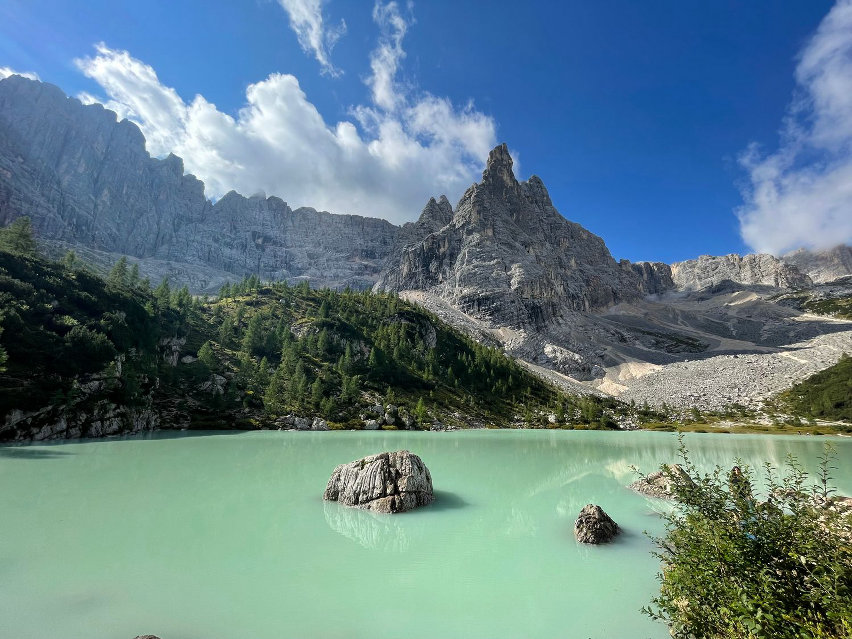 wikiloc report annuale 2024 - da passo 3 croci a lago di sorapis