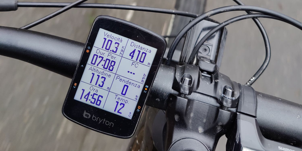 [TEST] Ciclocomputer GPS Bryton Rider 460