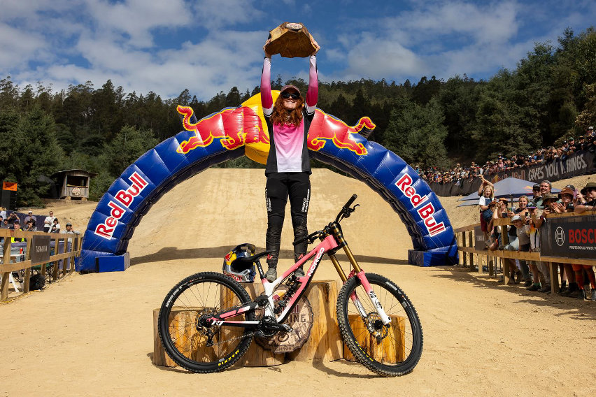 red bull hardline tasmania 2025 - podio femminile