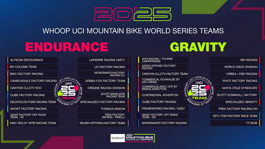 UCI Mountain Bike World Series Team - cover