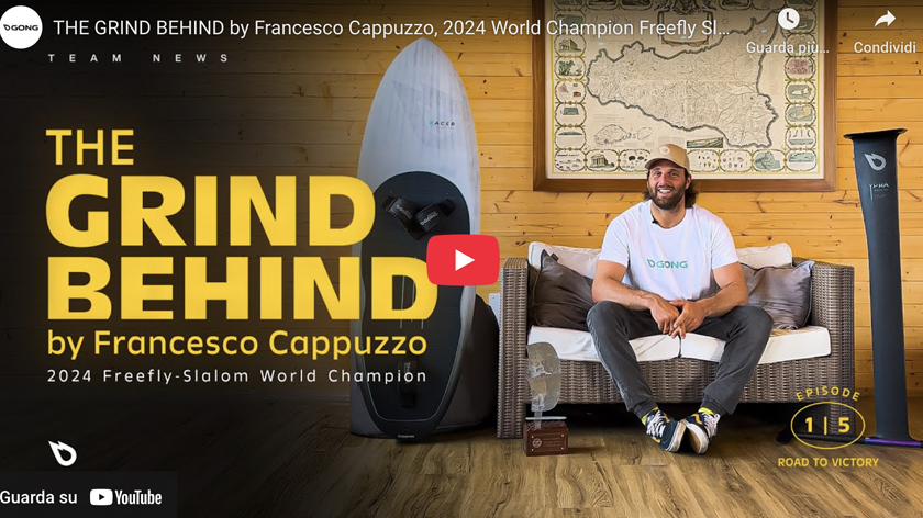 Francesco Cappuzzo, team rider Gong. Il lavoro che c’è dietro