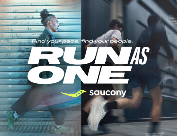 run as one saucony