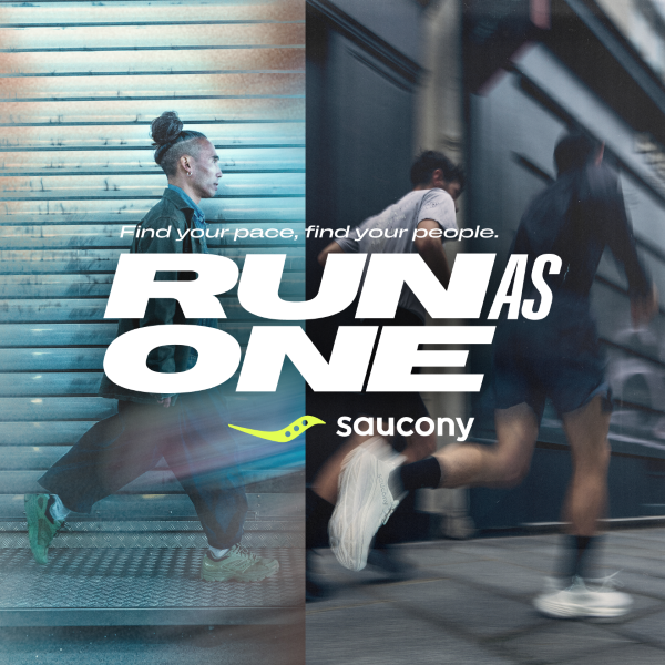 run as one saucony