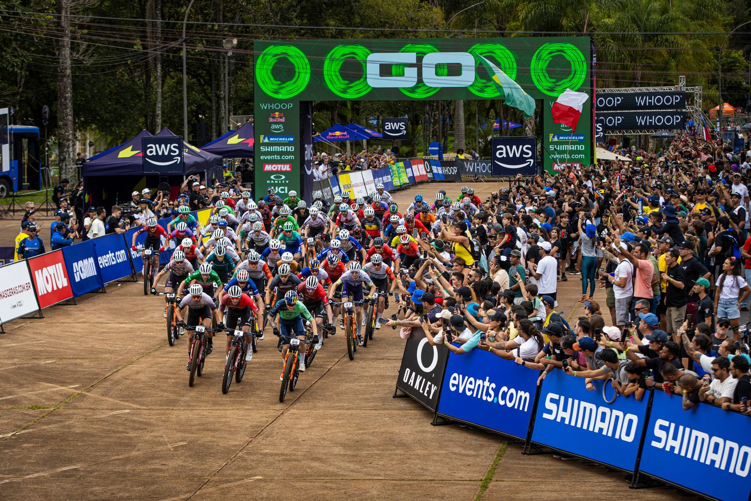 xc world cup 2025 araxa - partenza
