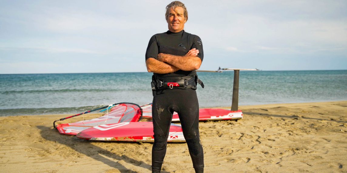 Antoine Albeau con Severne