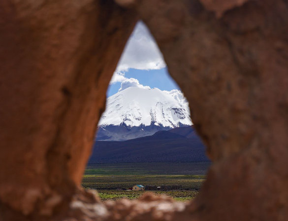 Scalando il vulcano Parinacota. Con le mie sole forze