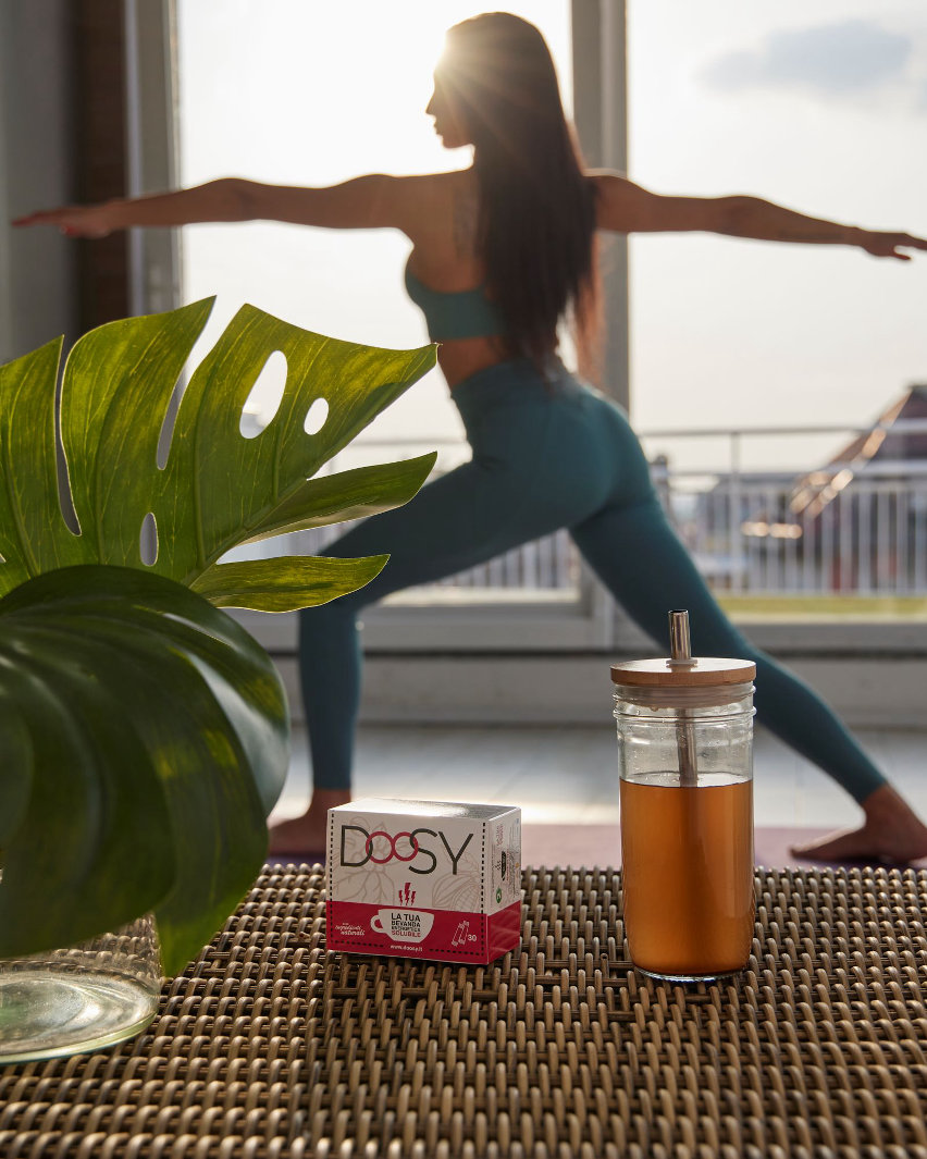 DOOSY, nuova bevanda energetica rivoluzionaria indispensabile per fare il pieno di energia e concentrazione, pensata per chi desidera un BOOST di energia.