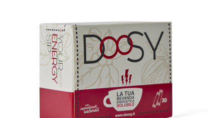 DOOSY, nuova bevanda energetica rivoluzionaria indispensabile per fare il pieno di energia e concentrazione, pensata per chi desidera un BOOST di energia.
