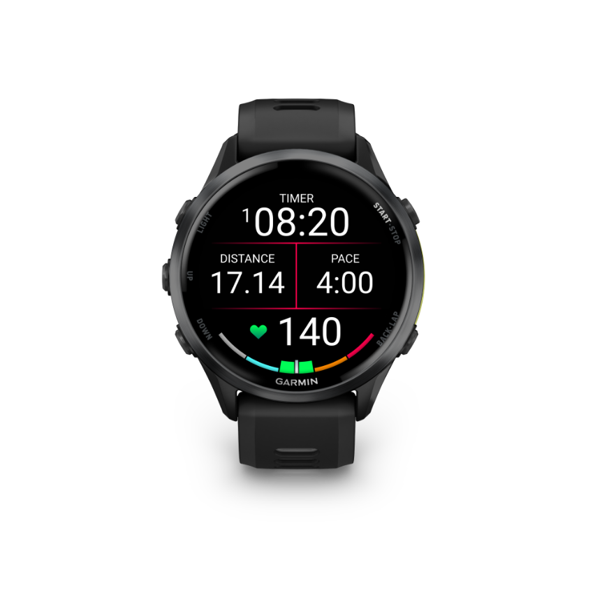 In foto il forerunner 970 nella colorazione esclusiva CarbonGrayBlack
