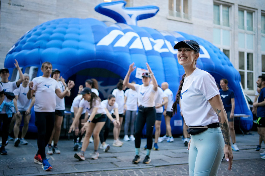 Mizuno corre a Torino
