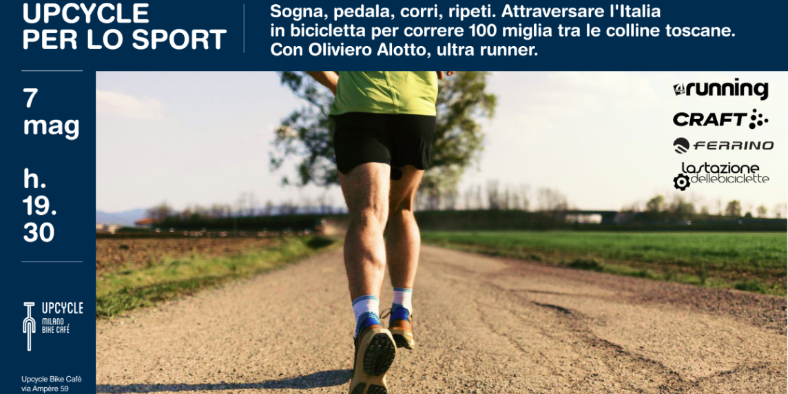 Il 7 maggio Oliviero Alotto racconta il suo Tuscany Crossing da Upcycle Bike Café a Milano