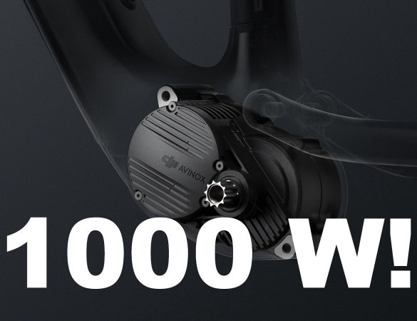 DJI spinge il motore Avinox a 1000 W