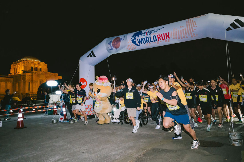 Wings for Life World Run La rtenza della gara di Tokio