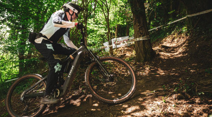 trek rail 9.8 gx axs - test - action 01 - Castino