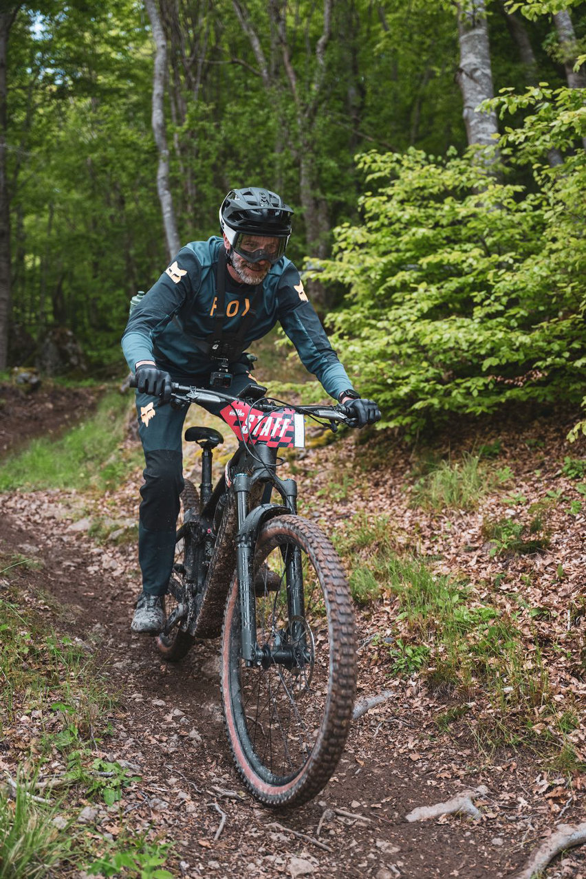 trek rail+ 9.8 gx axs - test con Bosch CX 100 Nm - action 03 - Santo Stefano d'Aveto
