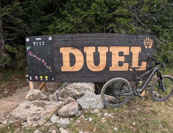 duel trail inaugurazione - dolomiti paganella bike opening 2025 - cover