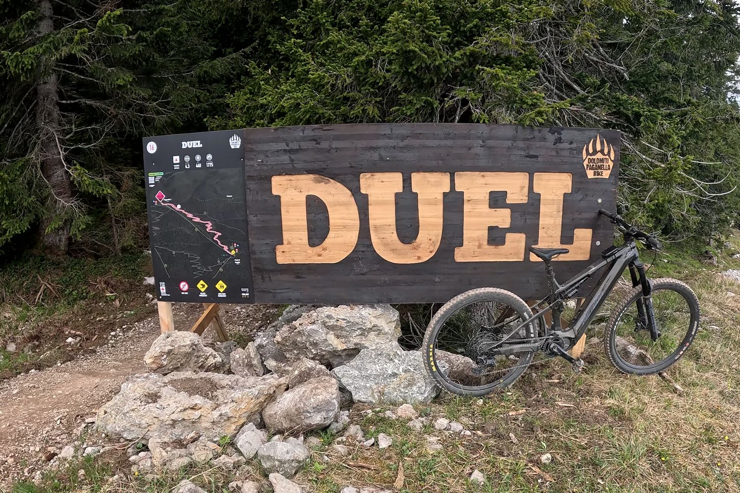 duel trail inaugurazione - dolomiti paganella bike opening 2025 - cover