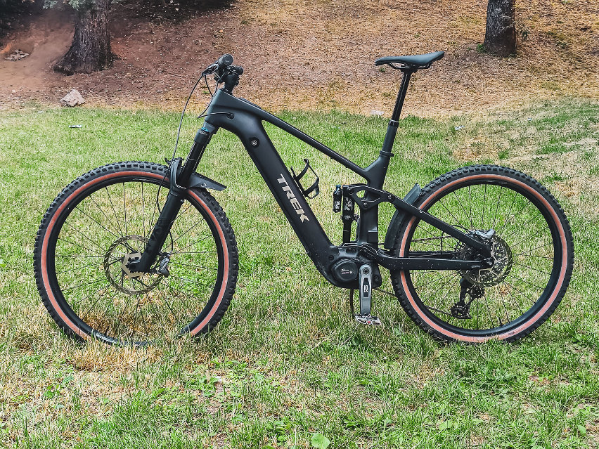 Trek Rail+ 9.8 GX AXS Gen. 5 - test con Bosch CX 100 Nm - bici lato sx