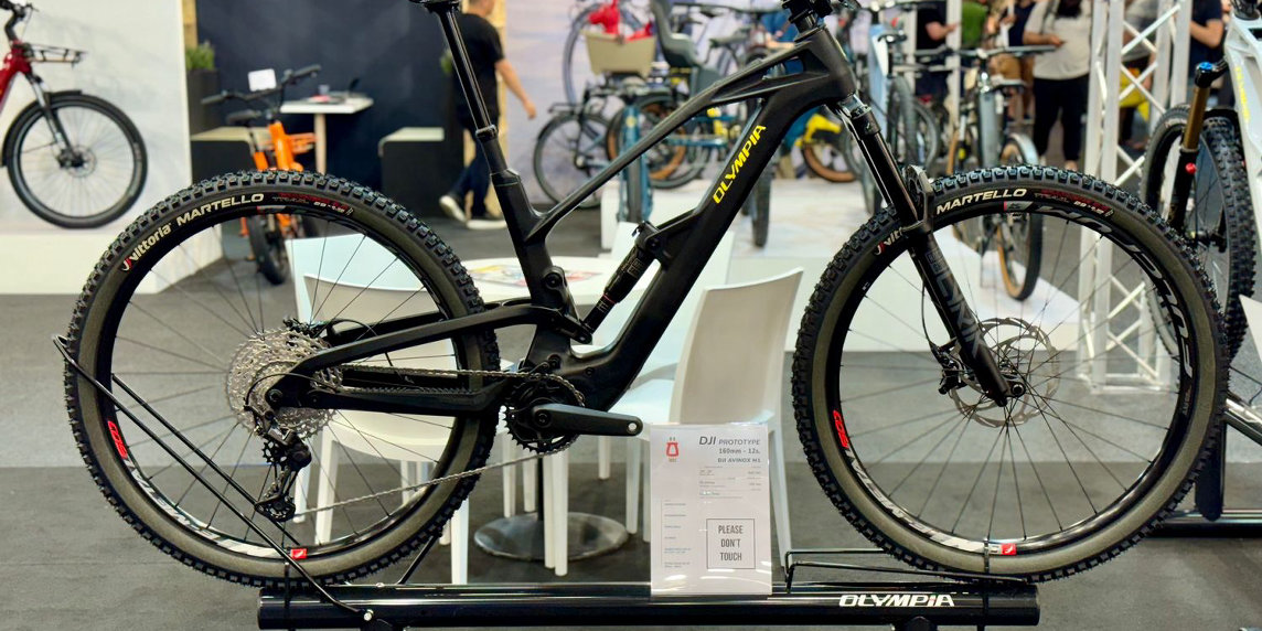 Olympia presenta la sua prima eMTB con DJI Avinox