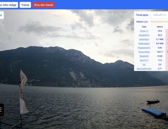 Nuova stazione meteo al Pier Watersports Center