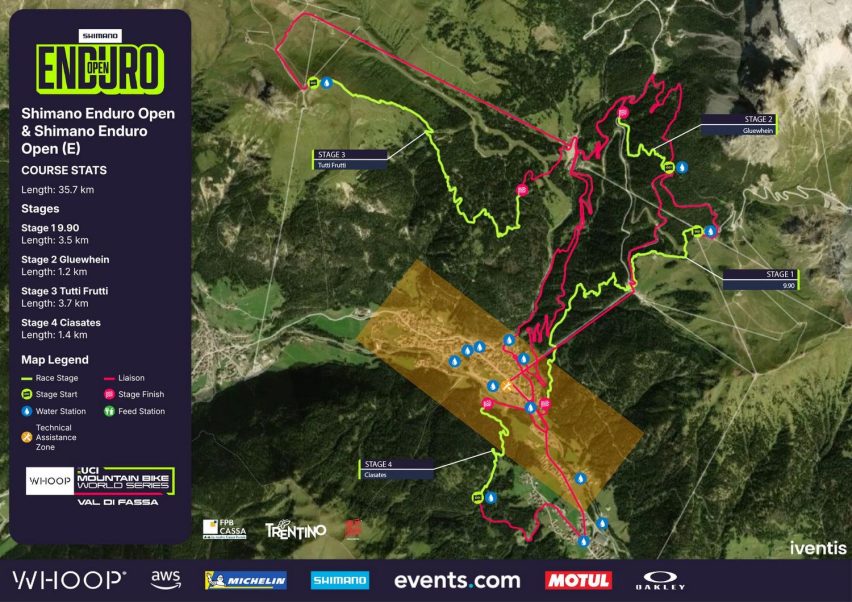 enduro world cup 2025 val di fassa - preview - gara Open