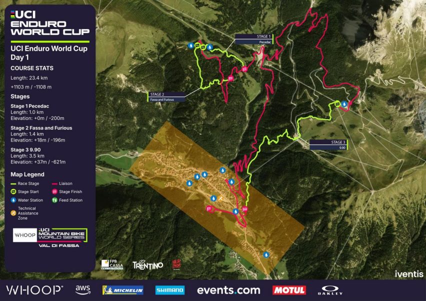 enduro world cup 2025 val di fassa - preview - gara Pro giorno 1