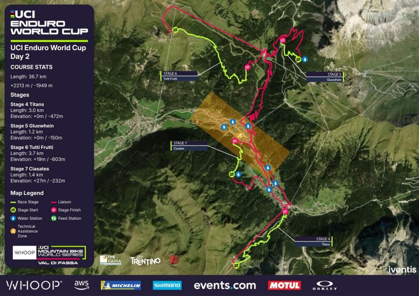 enduro world cup 2025 val di fassa - preview - gara Pro giorno 2