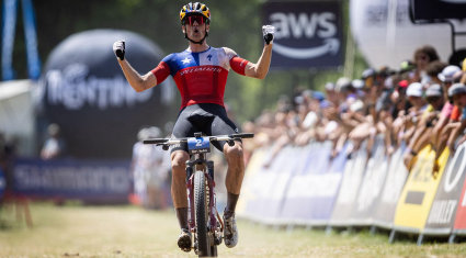 world cup xco val di sole - martin vidaurre