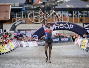 world cup xco leogang 2025 - cink arrivo