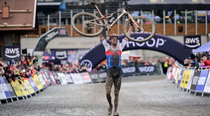world cup xco leogang 2025 - cink arrivo