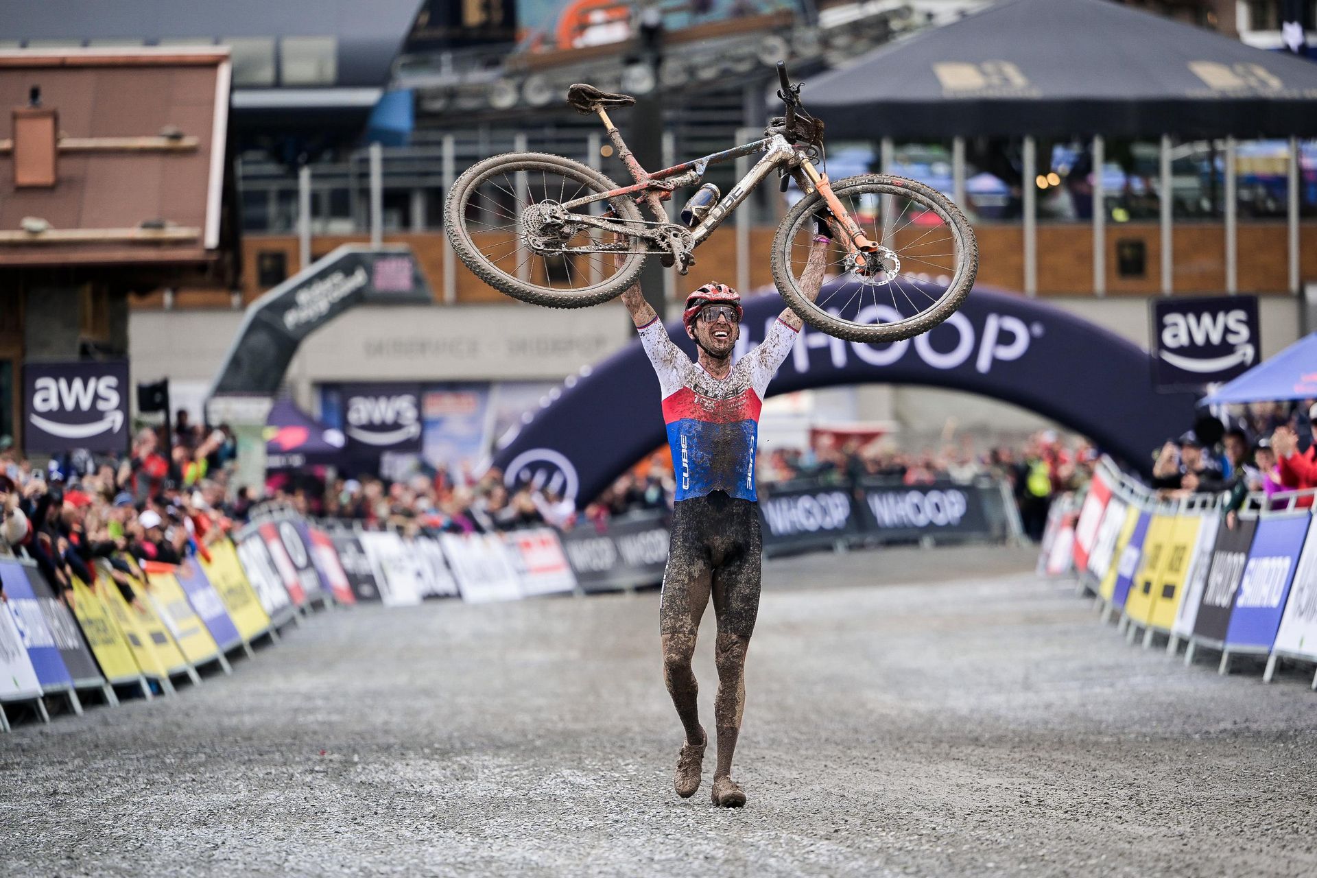 world cup xco leogang 2025 - cink arrivo