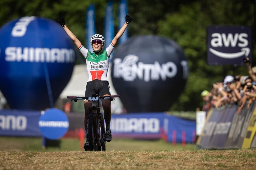 world cup xco val di sole - valentina corvi