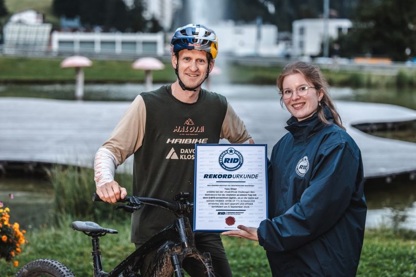 tom ohler - record davos-klosters - attestato RID