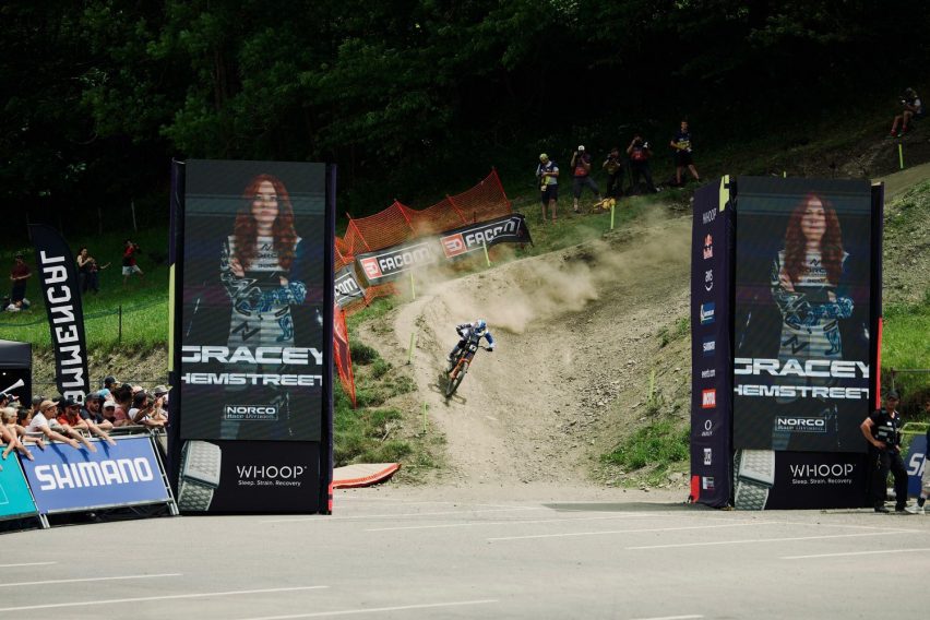 DH World Cup a Loudenvielle - gracey hermstreet