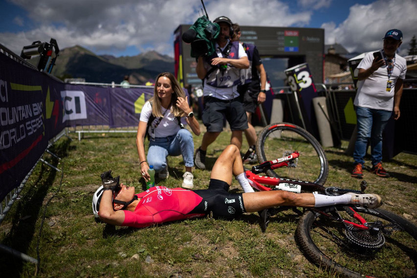 world cup xco andorra 2025 - samara maxwell arrivo