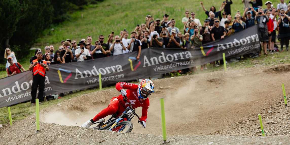 World Cup DH Andorra: run perfette Bruni e Seagrave