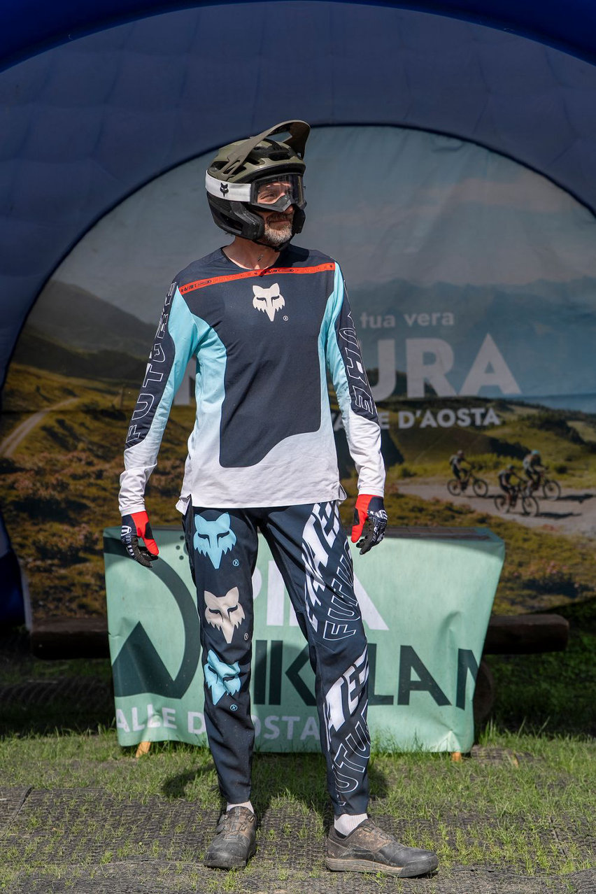 fox flexair elevated - abbigliamento mtb gravity in test - fronte