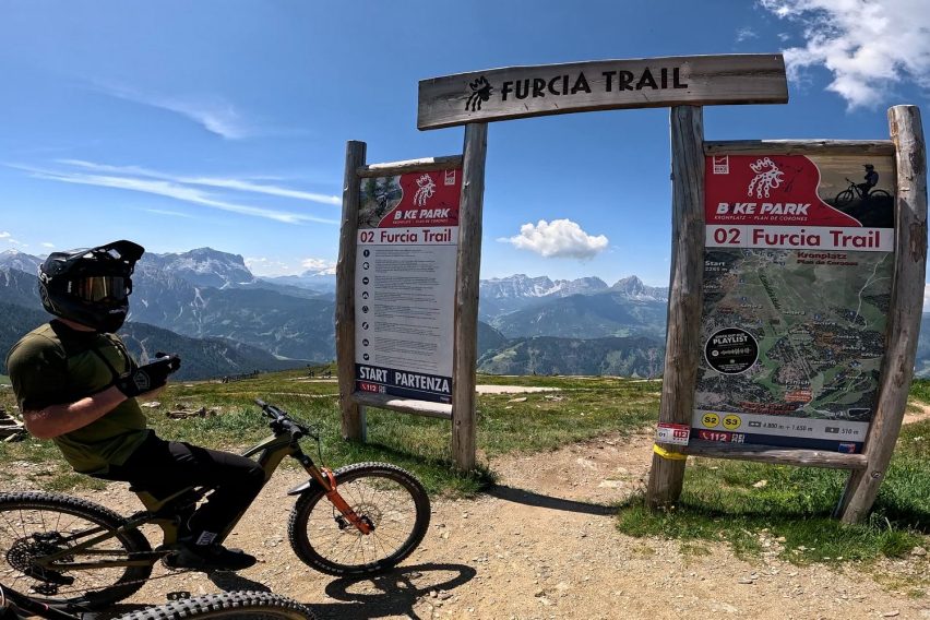 furcia trail bike park Kronplatz - 01
