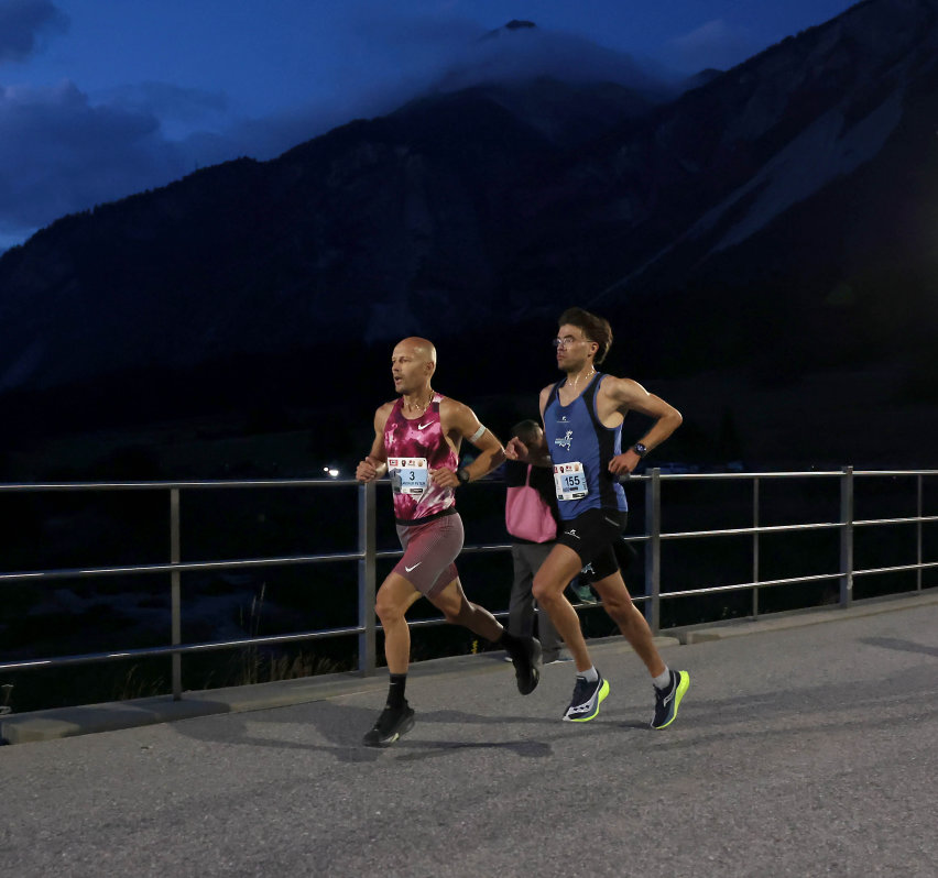 Giro Lago di Resia by night