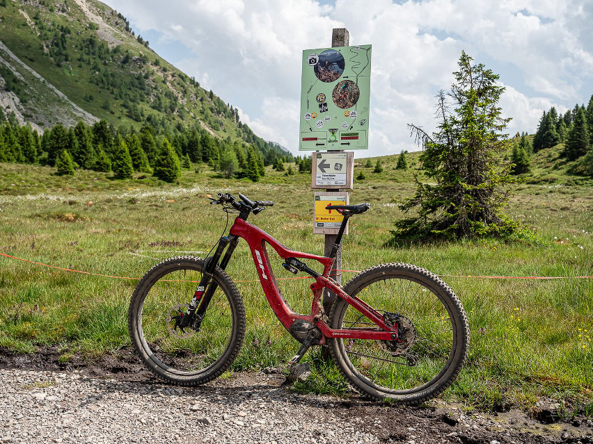 lago di resia - 3laender enduro trails - turismo mtb - Plamort Trail 02