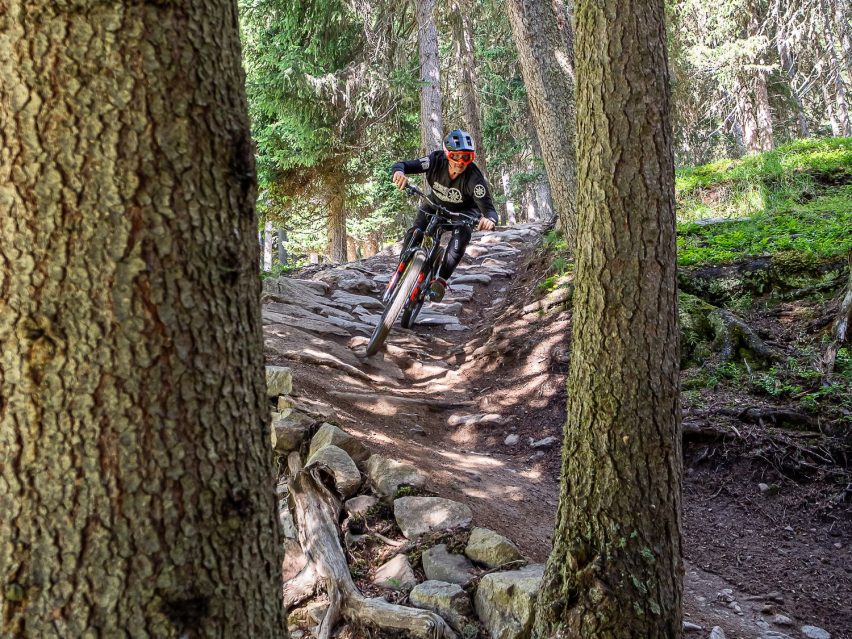 lago di resia - 3laender enduro trails - turismo mtb - Heideralm Trail 02