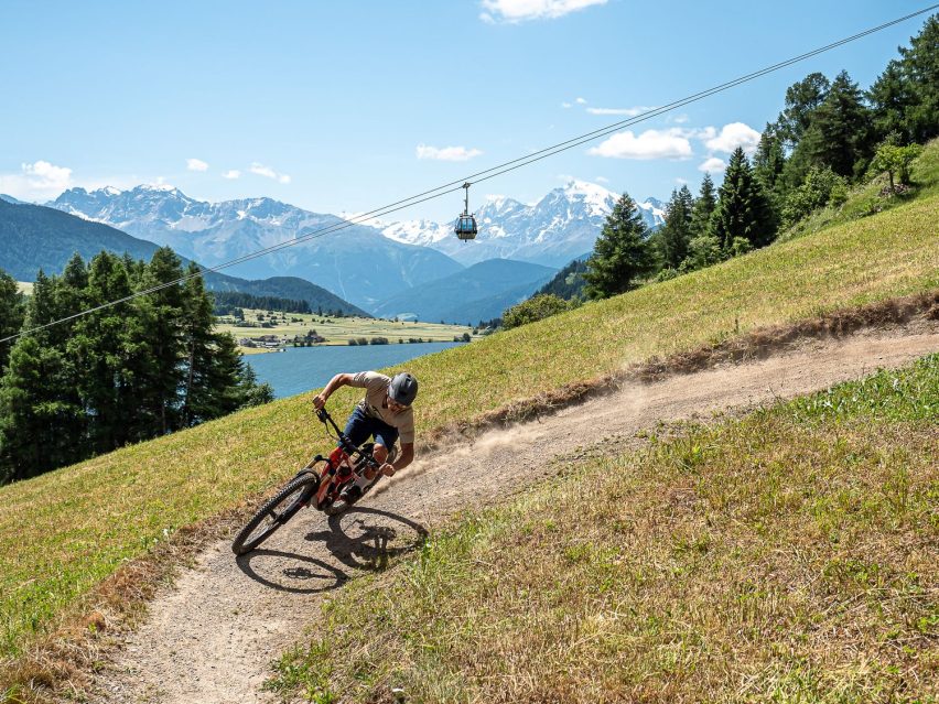 lago di resia - 3laender enduro trails - turismo mtb - Heider Flow Trail 01