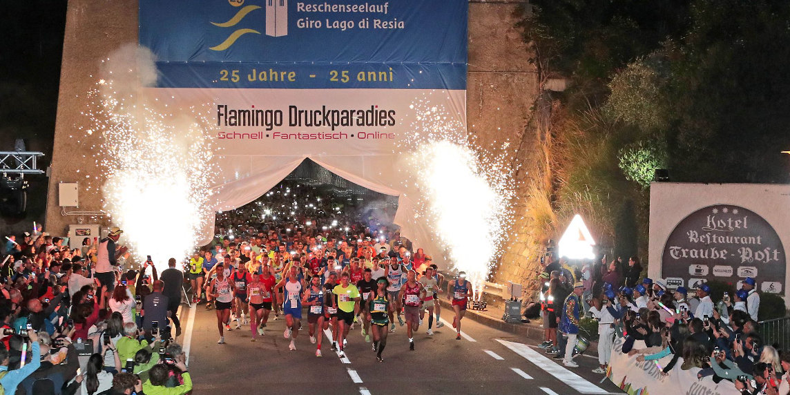 Giro Lago di Resia: edizione da record per la Night Run